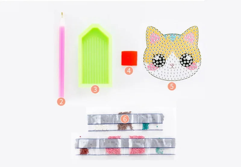 Wooden Rainbow Counting Sticks Set (Math & Color)
