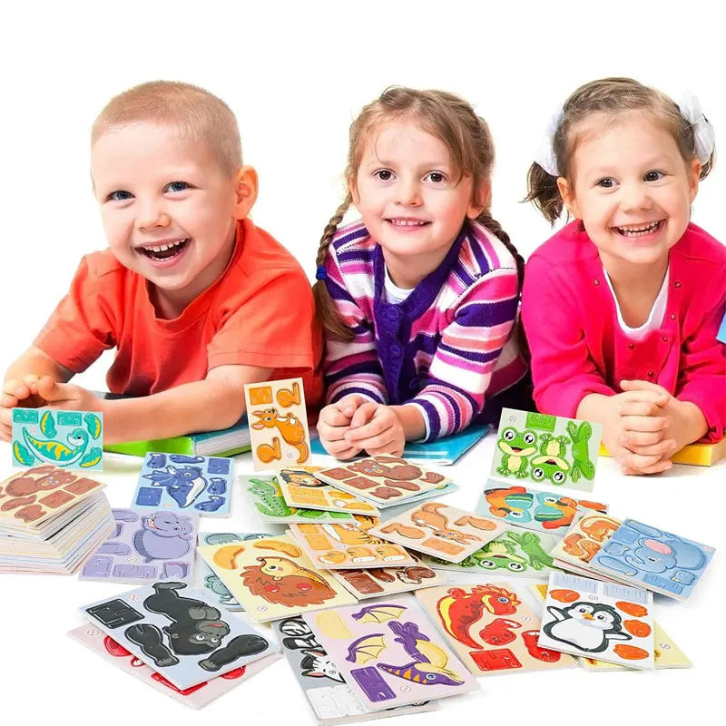 Wooden Fraction & Shape Sorting Board for Kids