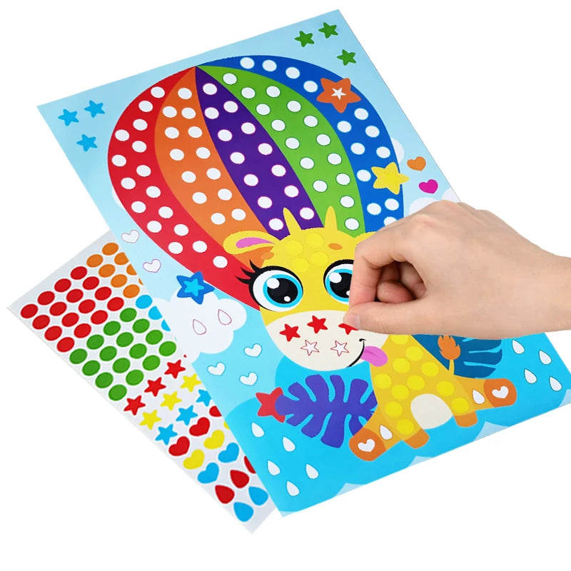 Premium Kids Diamond Painting Kit - DIY Gem Art Craft Set for Kids, Ages 3+