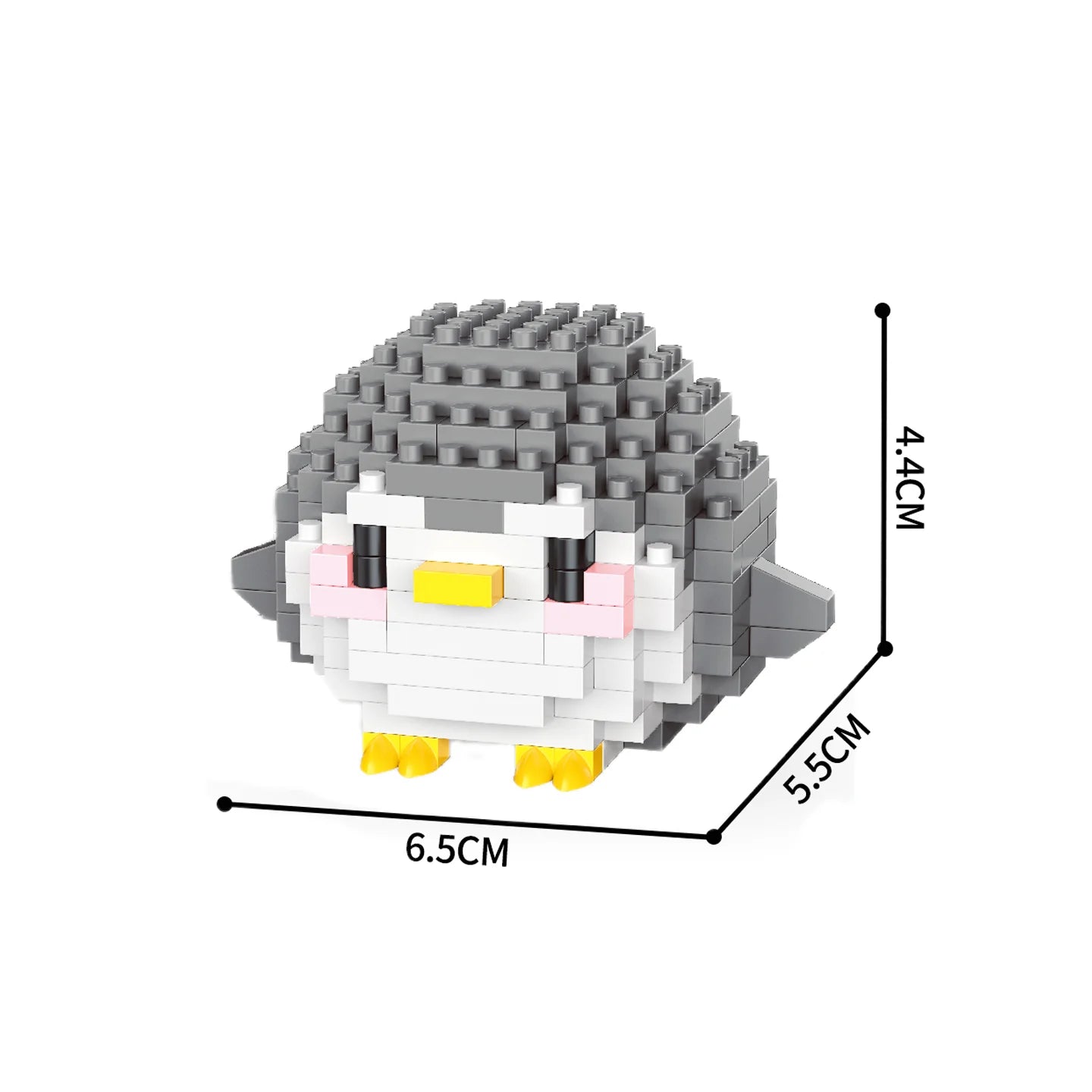 Premium KNEW BUILT Clownfish Whale Seahorse Shark Oceanic Micro Mini Building Bl