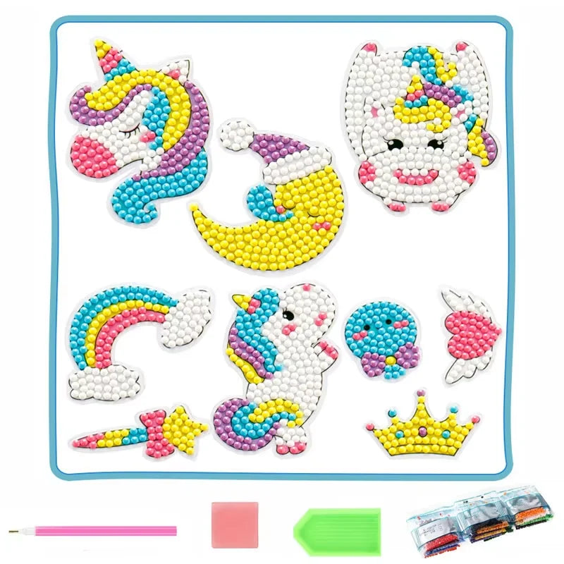 Wooden Rainbow Counting Sticks Set (Math & Color)