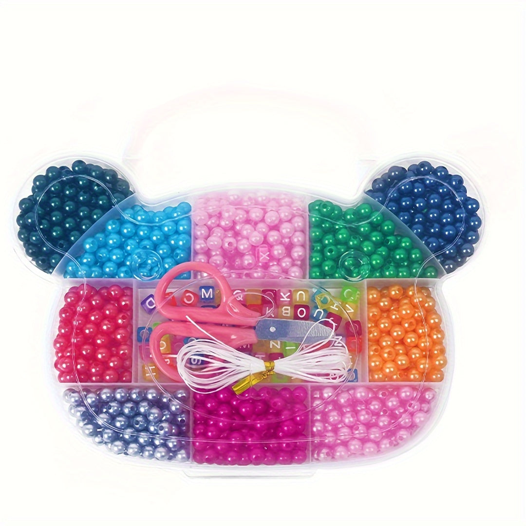 Colorful Pearl Bead Mix | ~720pc Animal/Fruit Shapes