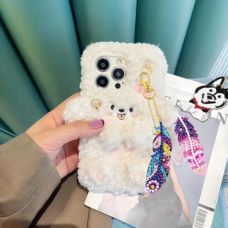 Feather Diamond Keychain Set | 6pcs 5D Double-Sided Feathers