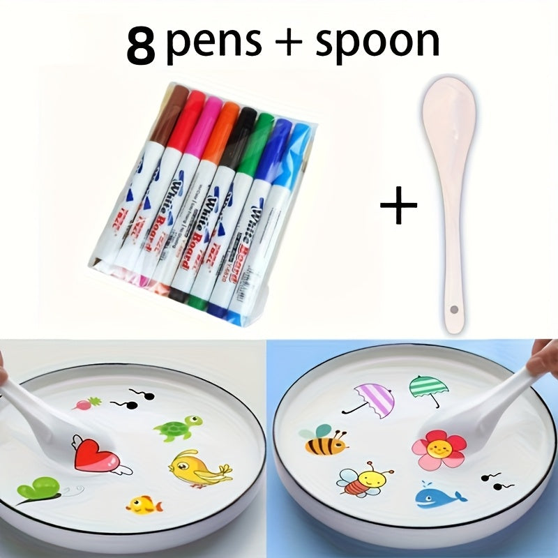 Magic Floating Ink Pens | 9pc Water-Draw Kit