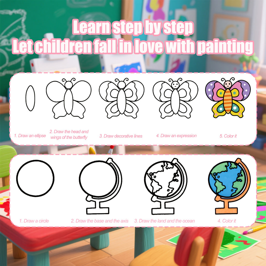 How to Draw Everything | 200-Step Kids Drawing Book