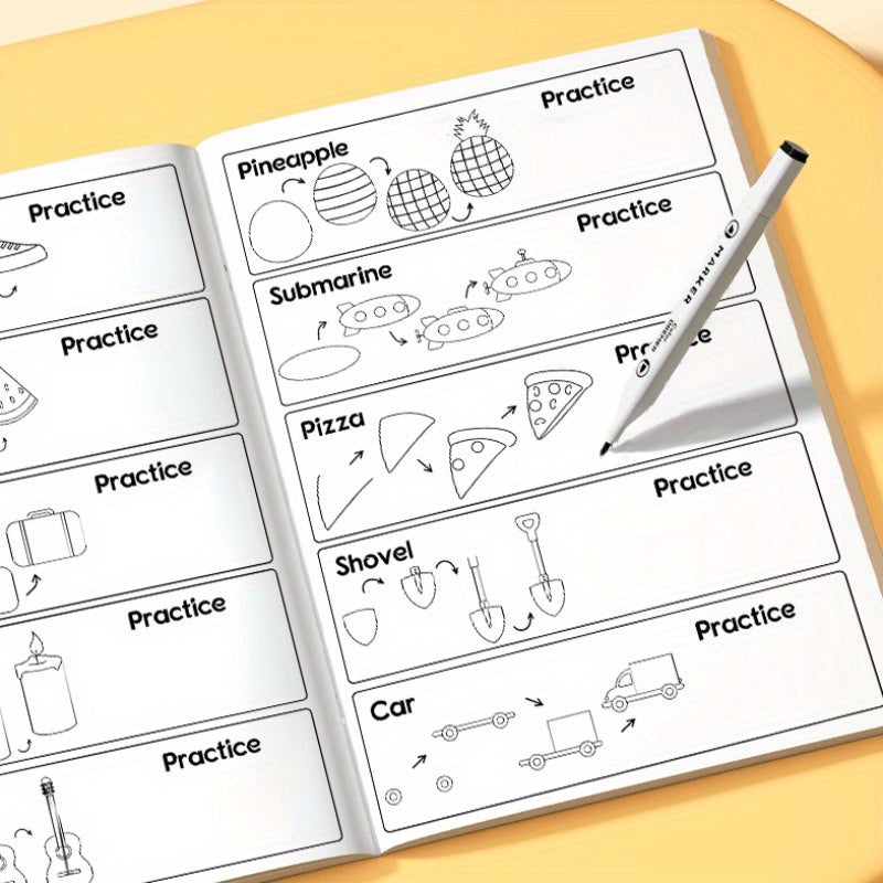 How to Draw Everything | 200-Step Kids Drawing Book