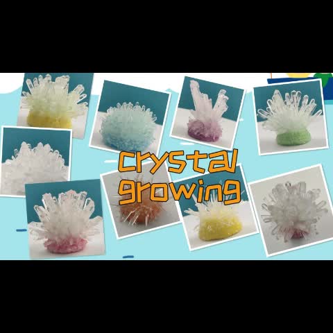 Crystal Growing Science Kit | Kids Colorful Crystal Experiment Set