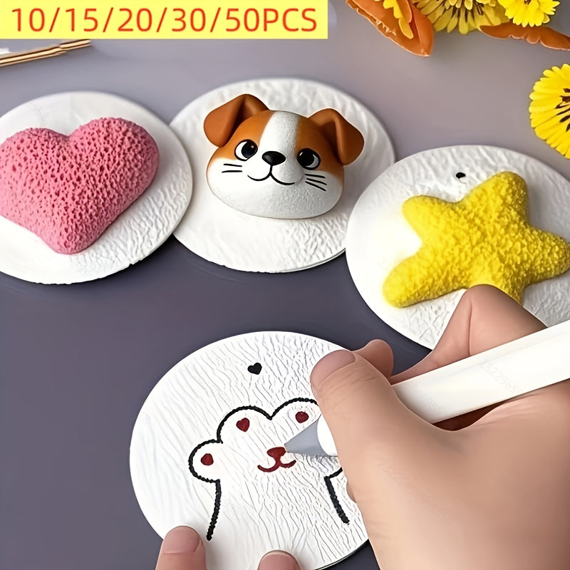3D Foam Craft Sheets | 10–50pc Round Kids Craft Pack