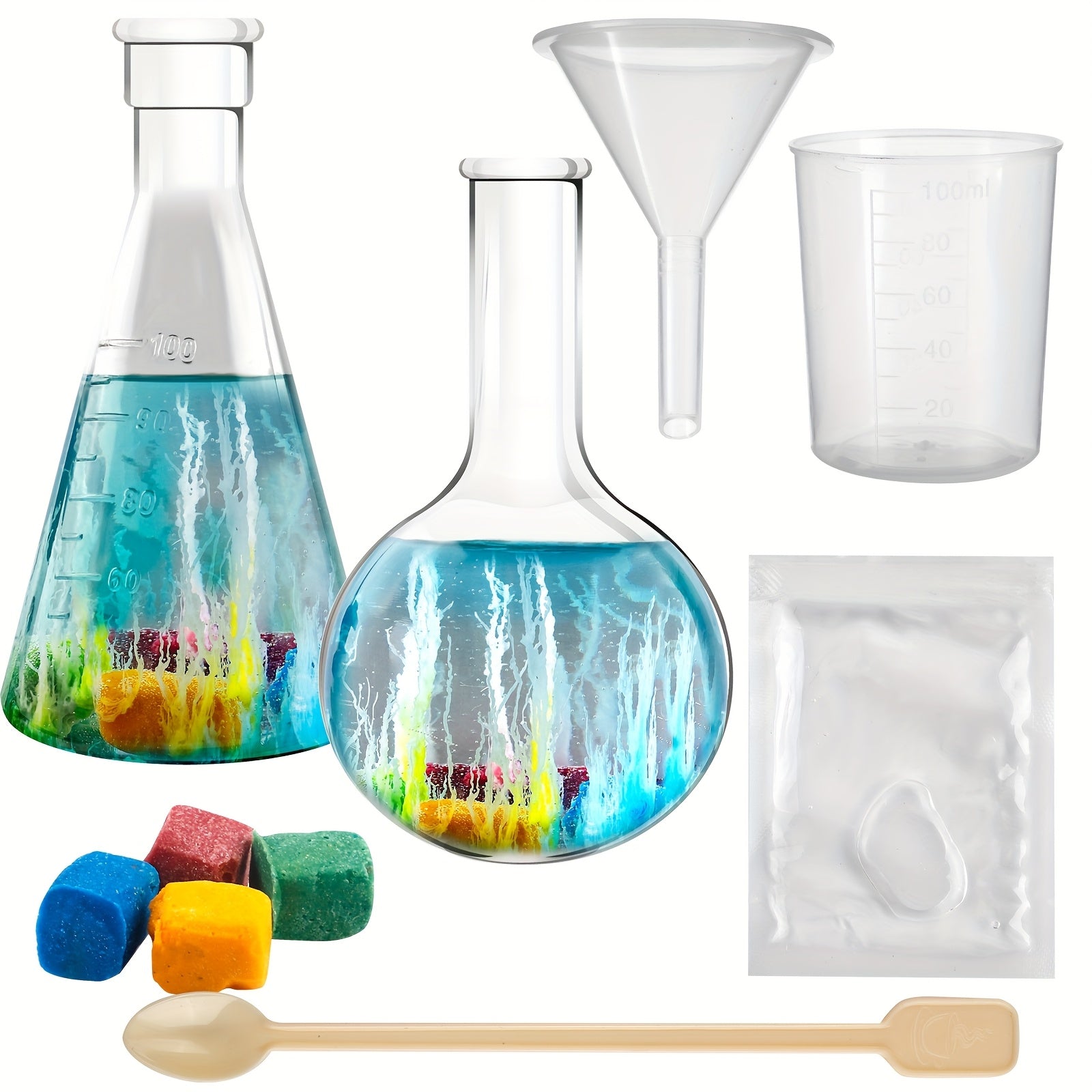 Underwater Magic Growth Stones | Water Garden Crystal Experiment Kit