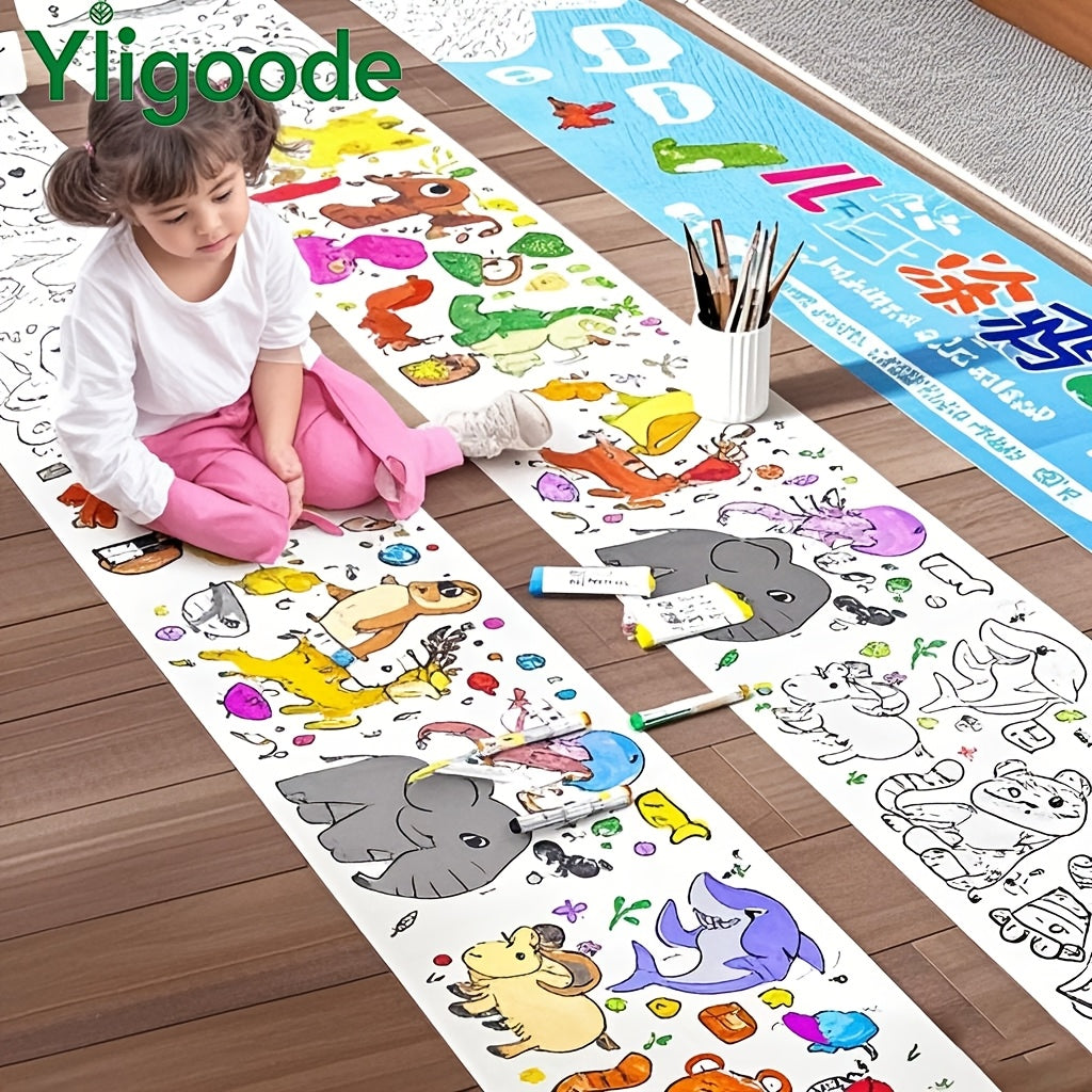 Doodle Paper Roll | 3m Themed Kids Coloring Paper